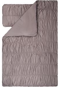 Livarno® Ložní povlečení z mikrovláknitého saténu, 140 x 200 cm, 70 x 90 cm (šedohnědá) (100411566002)
