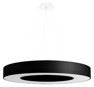 Sollux Lighting Lustr SATURNO SLIM 70 černý