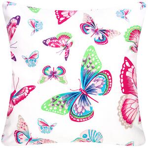 Bavlněný povlak na polštář Jarní motýl Velikost: 70 x 90