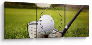 Obraz - Golf (s hodinami) (90x30 cm)