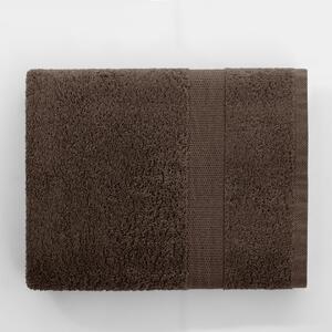 Bavlněný ručník DecoKing Marina 70x140 cm hnědý