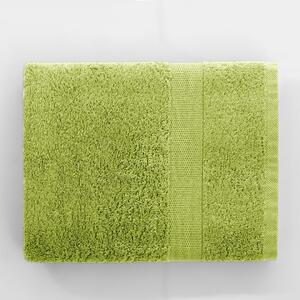 Bavlněný ručník DecoKing Marina 50x100 cm sytě celadonový