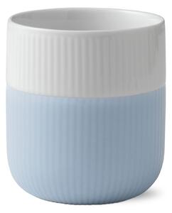 Porcelánový hrnek Fluted Contrast Dove Blue 350 ml