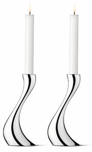 Svícen Cobra Mirror 20 cm – set 2 ks
