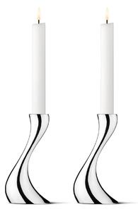 Svícen Cobra Mirror 16 cm – set 2 ks