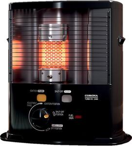 Tecno Air System RX 2485, Podlaha, Černá, Otočné, 2400 W, 90 m³, 452 mm
