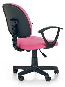 Dětská otočná židle DAMIAN růžová
