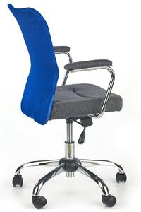 Dětská otočná židle ANDY modrošedá