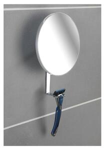 Samodržící nástěnné nezamlžovací zrcadlo s držákem na žiletku Wenko Anti-Fog