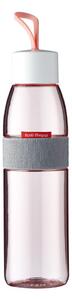 Růžová lahev na vodu Rosti Mepal Ellipse, 500 ml