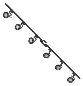 Bodová světla na liště SET 6x GU10 (ES111) 2 m černá Zuma Line Master Track 3028