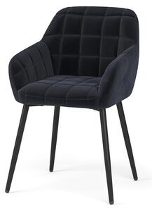 Židle jídelny Vicco Relio Černá 53.5 x 55.5 cm, Model 59370