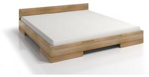 Dvoulůžková postel z bukového dřeva v přírodní barvě 180x200 cm Spectrum – Skandica