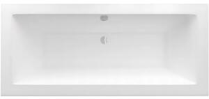 TUANA - Univerzální čelní panel pro obdelníkové vany - bílá lesklá - 150 cm