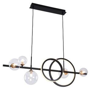 Závěsné svítidlo 5x G9 + LED 2300 lm černé Zuma Line TAREMI MD2448-7B-3BGD