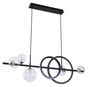 Závěsné svítidlo 5x G9 + LED 2300 lm černé Zuma Line TAREMI MD2448-7B-3BGD