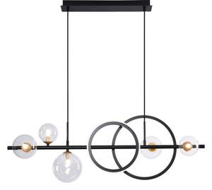 Závěsné svítidlo 5x G9 + LED 2300 lm černé Zuma Line TAREMI MD2448-7B-3BGD