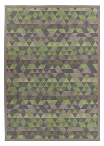 Zelený vzorovaný oboustranný koberec Narma Luke, 70 x 140 cm