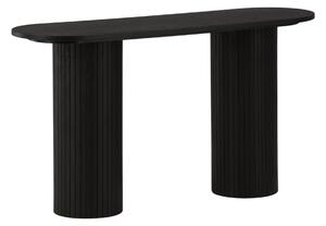 Odkládací stolek Bianca, černý, 40x130