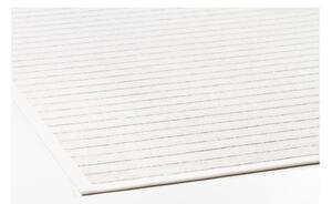 Bílý vzorovaný oboustranný koberec Narma Puise, 70 x 140 cm