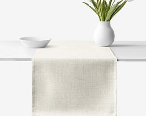 Goldea běhoun na stůl 100% bavlněné plátno - přírodní režný 20x120 cm