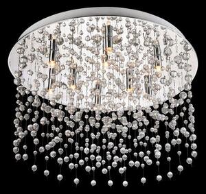 LUXERA 32320 RAIN stropní svítidlo 600 mm 9xG9 / 28W, chrom