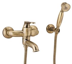 Omnires Art Deco vanová baterie na stěnu || AD5131BR
