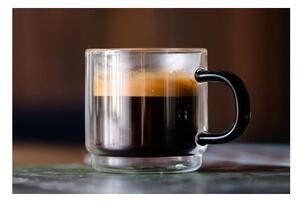 Skleněné hrnky na espresso v sadě 2 ks 80 ml Carbon – Vialli Design