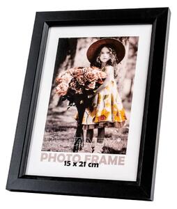 FANDY Dřevěný fotorámeček Bevel 15x21 5 černý