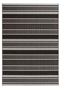 Černý venkovní koberec NORTHRUGS Strap, 120 x 170 cm