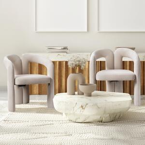 Sweiko sametové moderní designové jídelní židle, čalouněné dekorační židle/jídelní židle/vedro boční židle, obývací pokoj kuchyňské židle 2 kusy/sada příležitostných židlí