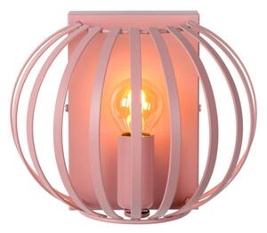 LUCIDE 78293/01/66 MERLINA Nástenné svítidlo E14 1x40W růžová