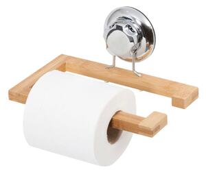 Bambusový nástěnný držák na toaletní papír Compactor