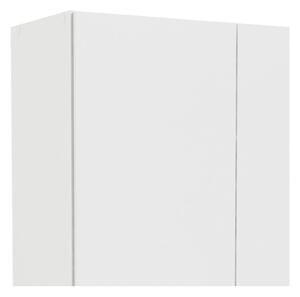 Bílá šatní skříň 79x170 cm Space - Tvilum