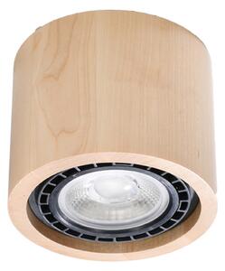 Sollux Lighting Plafond BASIC 1 přírodní dřevo