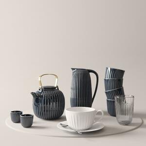 Antracitová porcelánová čajová konvice Kähler Design Hammershoi, 1,2 l