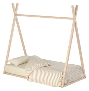 Dětská postel z jasanového dřeva Kave Home Maralis Teepee, 70 x 140 cm