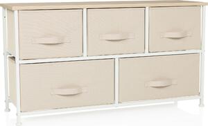 Hjh LIVING Komoda s 5 zásuvkami FOLDAR Příborník 55,0 x 100,0 x 30,0 cm