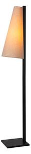 LUCIDE 30795/81/38 GREGORY stojací lampa V1400mm 1xE27 černá, krémová