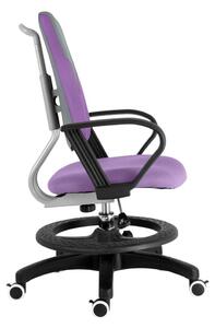 Dětská rostoucí židle NEOSEAT KINDER šedo-fialová