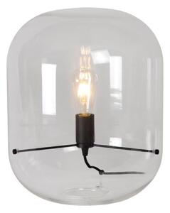LUCIDE 25510/35/60 VITRO stolní lampička V445mm 1xE27 černá, průhledná