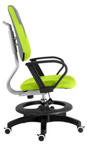 Dětská rostoucí židle NEOSEAT KINDER šedo-reflexní zelená