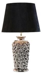 Stolní lampa ve stříbrné barvě Kare Design Rose