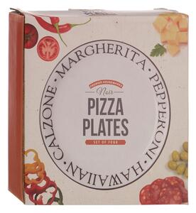 Sada 4 talířů na pizzu Premier Housewares