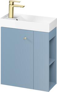 Cersanit Larga skříňka 49.2x21.5x55.1 cm závěsná pod umyvadlo modrá S932-065-DSM