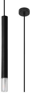 Sollux Lighting Závěsné svítidlo WEZYR 1 černé