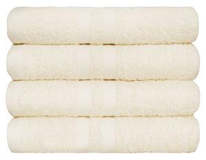 Bavlněný ručník KLASIK smetanová ručník 50 x 100 cm