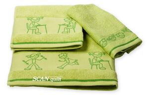 Dětský ručník KIND sv. zelená malý ručník 30 x 50 cm
