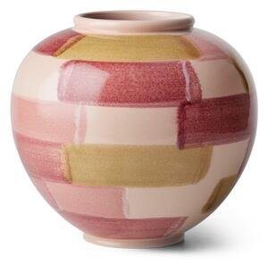 Růžová keramická váza ø 21,5 cm Canvas - Kähler Design