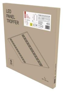 EMOS LED panel troffer 60x60, čtvercový vestavný bílý, 27W, neutrální bílá, UGR ZR1722
